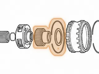 Snap Ring, A500 Overdrive Direct Drum To Ring Gear — Part # 12863