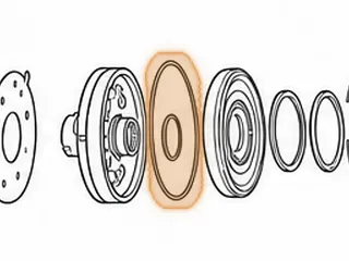 Lip Seal, A500 Overdrive Clutch Piston (Outer) — Part # 12331