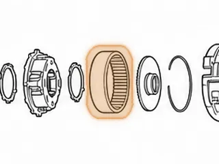 Ring Gear W/Hub, A904/A500 Rear 1960-Up — Part # 12594