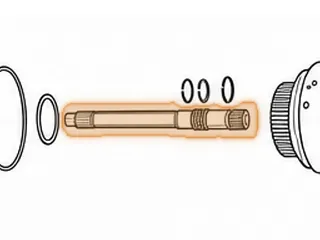 Input Shaft, A904/A500 (2 Ring) (26 Spline) Lock-Up — Part # 12670D