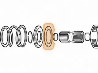 Bearing & Race, A500 Overdrive Planet To Hub (Updated) — Part # 12220