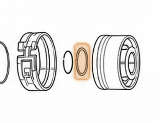 Washer, A904/A500 Rear Drum To Snap Ring (1 Tab) 1988-E92 — Part # 12254