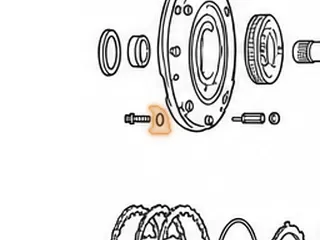 Gasket / Washer, A604 Pump Bolt — Part # 92309