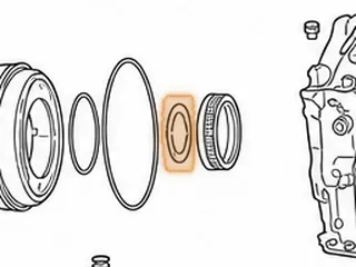 Ball Bearing, A450-43LE Case To Output Shaft (2.950”OD) (1.770”ID) 1998-Up — Part # 141263A