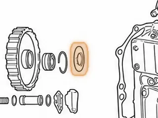 Ball Bearing, A450-43LE Extension Housing (1.416”ID) 1998-Up — Part # 141265B