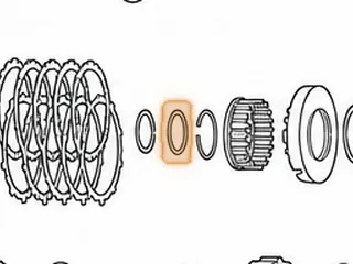Cup Race, A450-43LE Forward Hub To Direct Drum 1998-Up (Use 141225A) — Part # 141235A