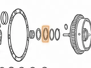 Bearing, A450-43LE Support Toi Forward Drum (2.039”OD) (.077” Thick) 1998-Up — Part # 141226A