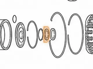 Bearing, A450-43LE Overdrive Hub To Support (2.295”OD) (.077” Thick) 1998-Up — Part # 141223B