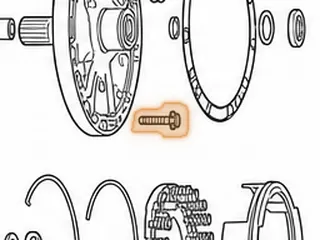 Bolt Set, A450-43LE Body To stator (7 Pieces) (12mm) 1998-Up — Part # 141778AK