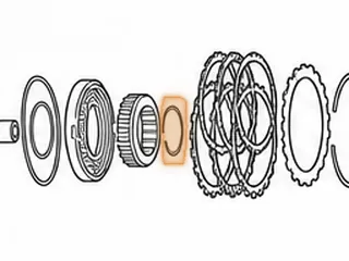 Snap Ring, A450-43LE Overdrive Direct Clutch Piston Retainer (.039”) (2.315”OD) (Use 141877A) 1998-Up — Part # 141865B