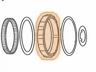 Outer Race, A450-43LE Sprag (16 Lugs) (1.145” Thick) (6 1/8”OD) — Part # 141663A