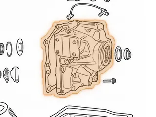 Extension Housing, A450-43LE 2WD (6 1/2” Long) (8 Mounting Holes) (Aluminum) 1998-Up — Part # 141770E