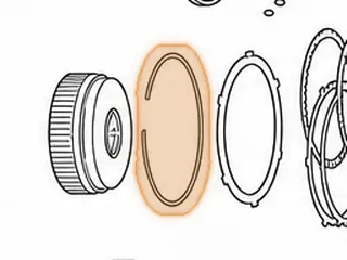 Snap Ring, A450-43LE 2nd Brake Clutch (Top) (.078”) (7 5/8”OD) (Use 141861B) — Part # 141873B