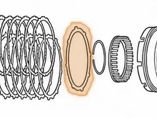 Cushion Steel, A450-43LE Low / Reverse Clutch (.100”) (8 Teeth) 1998-Up — Part # 141135A
