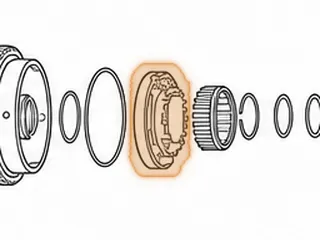 Piston, A450-43LE Forward Clutch (22 Spring Pockets) (4.985”OD) 1998-Up — Part # 141964A