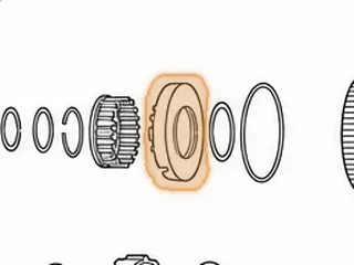 Piston, A450-43LE Direct Clutch (.675” Thick) (22 Springs) (4.672”OD) 1998-Up — Part # 141965B