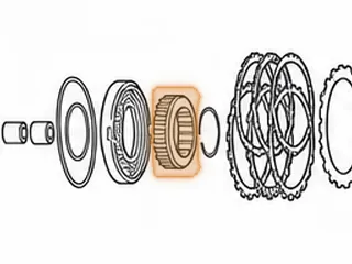 Retainer, A450-43LE Overdrive Direct Clutch (24 Springs) (3.550”OD) 1998-Up — Part # 141971B