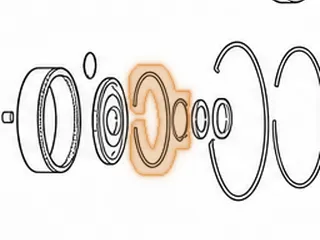 Race, A450-43LE Overdrive Hub To Support (2.295”OD) (.031” Thick) 1998-Up — Part # 141222B