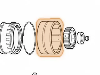 Drum, A618/48RE Overdrive (8 Clutch)(12 Or 24 Inner Lugs) — Part # 22551B