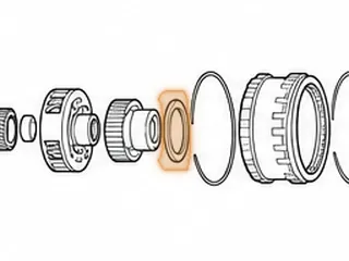 Bearing, A500 Overdrive Inner Sprag Race To Output Shaft (3.210”OD) — Part # 12222