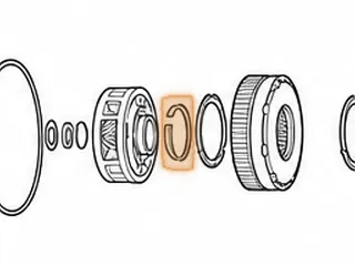 Bushing, A518/A618/48RE Front Planet Ring Gear (Teflon) (Fits The 5 & 6 Gear Steel Front Planet) — Part # 22050E
