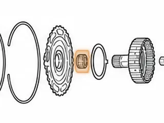 Bushing, 4F27E Rear Sun Gear (1.042”ID) 1999-Up — Part # 138056A