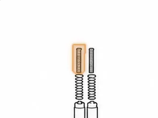Spring, FNR5 Accumulator (Front, Inner) (1 15/16” Long) — Part # 138926C