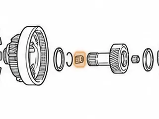 Bushing, 4F27E Front Sun Gear (.725”ID)(Babbit) 1999-Up (Also Fits 4F27E #039 1999-Up) — Part # 138052A