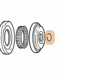 Snap Ring, 4F27E Holds Forward Clutch Retainer In (.039” Thick)(1.050”OD)(Flat) 1999-Up (Can Use 138877C) — Part # 138877A