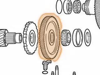 Gear, FNR5 Driven Transfer (82 Teeth) 2005-Up — Part # 138712C