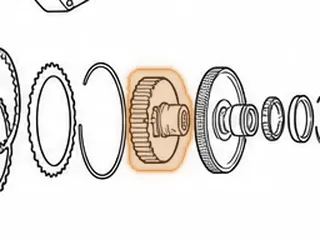 Hub, 4F27E/FNR5 Forward Clutch (32 Teeth) (1.705” Tall) 1999-Up — Part # 138574A