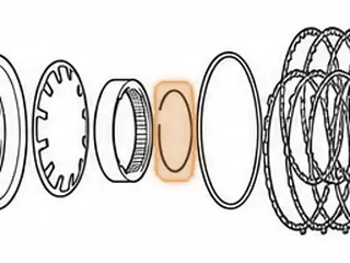Snap Ring, FNR5 Holds REduction Clutch Spring Retainer In Case (.048” Thick)(2.325”OD) 2005-Up — Part # 138865C