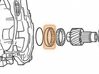 Inner Race, FNR5 Reduction Planet Shaft To Roller Bearing # 274 (.900” Thick)(1.610”OD) (1.220”ID)… — Part # 138273C