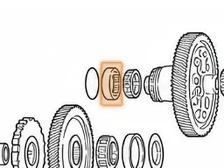 Cup Race, 4F27E Differential To Bell Housing (2.560”OD) (NP552557 Timken) 1999-Up (Use 138288A) — Part # 138291A