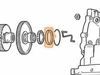 Cup Race, 4F27E Drive Transfer Gear (P900 NP844242 Timken) 1999-Up — Part # 138278A