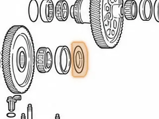 Oil Shield, 4F27E Pinion Bearing To Case (2.389”OD) 1999-Up — Part # 138689A