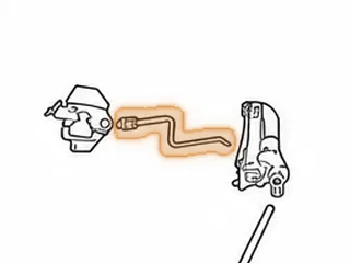 Park Rod Actuator, 4F27E/FNR5 (6 1/4” Long) 1999-Up — Part # 138994A