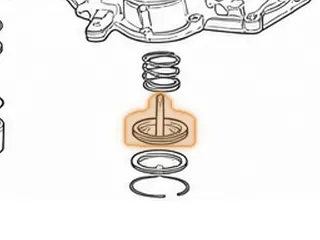 Piston, AX4N Coast Servo (Bonded) 1995-Up — Part # 86912H