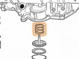 Spring, AX4N Coast Servo 1995-Up — Part # 86911H