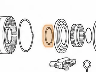 Lip Seal, AXOD/AXODE/AX4S/AX4N Reverse Clutch (Inner) 1986-Up — Part # 86338