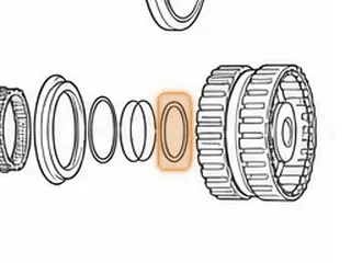 Bushing, AXOD/AXODE/AX4S/AX4N Direct / Intermediate Clutch Drum 1986-Up — Part # 86046