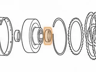 Bushing, AXOD/AXODE Rear Drum With Sun Gear (1.974”OD) 1986-91 & AX4N 1995-Up — Part # 86061