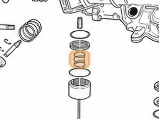 Spring, AXOD/AXODE/AX4S Neutral-Drive Accumulator (Inner) 1986-Up — Part # 86951B