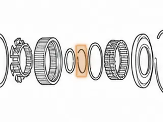 Snap Ring, AX4N Holds Coast Clutch Retainer In 1995-Up — Part # 86871H