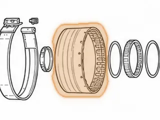 Drum, AXOD/AXODE Overdrive (6 Lugs For Shell) 1986-91 — Part # 86550