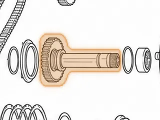 Sprocket, AXOD Driven (36 Teeth) .650” Wide Teeth (4.135”OD) 1986-91 — Part # 86706DA