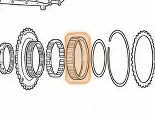 Clutch Hub, AXOD Direct Overrun Clutch (.740” Thick) 1986-90 — Part # 86575