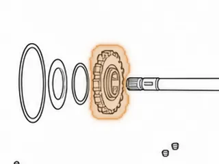 Gear, AXOD/AXODE/AX4S Parking (With Straight Inner Splines) 1986-Up — Part # 86690