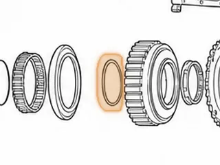 Lip Seal, AXOD/AXODE/AX4S/AX4N Forward Clutch (Inner) 1986-Up — Part # 86336