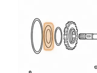 Race, AX4N Differential Support To Park Gear (2.39-2.49mm) (#3 Black) 1995-Up — Part # 86259HC